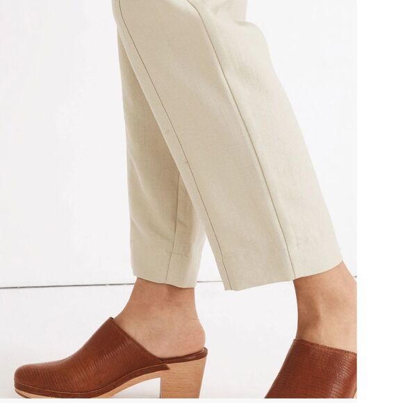 Madewell THE AYANNA CLOG IN LIZARD EMBOSSED LEATHER size 8 - Picture 1 of 9